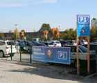 Flughafen-Parkplatz Dresden